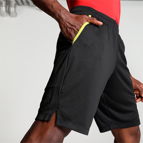 RTG Interlock 10" Men's Regular Fit Shorts, PUMA Black-White, extralarge-IND